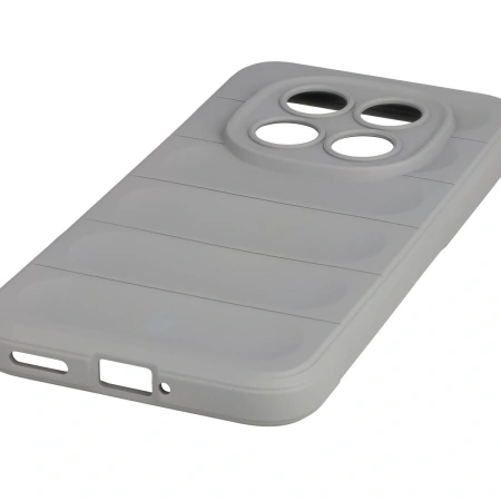 Pancerne etui Bizon Case Tur do Xiaomi Redmi Note 15 Pro Plus 5G / POCO M8 Pro 5G, jasnoszare