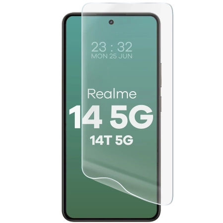 Folia hydrożelowa na ekran Bizon Glass Hydrogel Front Duo do Realme 14 5G / 14T 5G, 2 sztuki