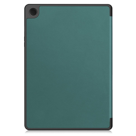 Etui Bizon Case Tab Lizard do Galaxy Tab A9 Plus, ciemnozielone