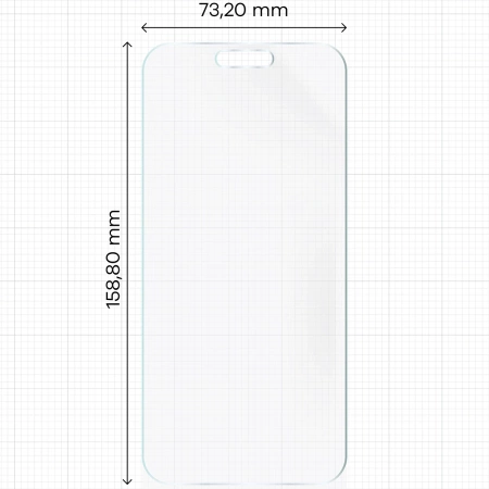 Folia matowa Bizon Glass Film Sun do iPhone 17 Pro Max, 1 sztuka