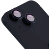 Szkło na aparat z aplikatorem Bizon Glass Snap Lens do iPhone 13/13 Mini, 1 zestaw, czarna ramka