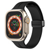 Silikonowy pasek Bizon Strap Watch Silicone L do Apple Watch 44/45/46/49 mm, czarny
