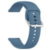 Pasek silikonowy do smartwatcha, Bizon Strap Watch Silicone Pro N, Quick Release 22 mm, ciemnoniebieski