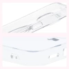 Etui z pierścieniem magnetycznym Bizon Case CrystalO do Google Pixel 10 / 10 Pro, przezroczyste