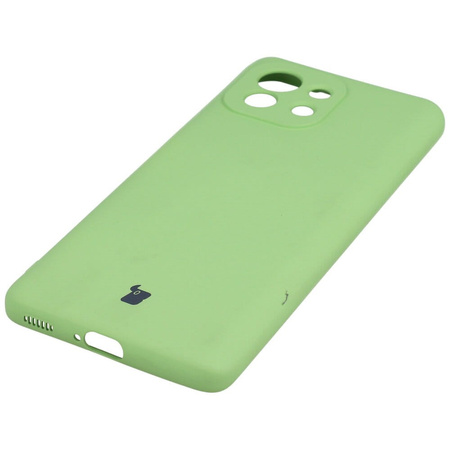 Etui Bizon Case Silicone do Xiaomi Mi 11, jasnozielone