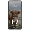 Pancerne etui Bizon Case Tur do Xiaomi Poco F7 Ultra, jasnoszare