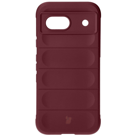 Pancerne etui Bizon Case Tur do Google Pixel 8a, burgundowe