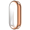 Etui z osłoną ekranu Bizon Case Watch Felipe do Xiaomi Smart Band 10, różowozłote