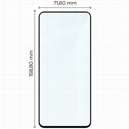 Szkło hartowane Bizon Glass Edge Duo do OnePlus Nord 4, czarna ramka, 2 sztuki