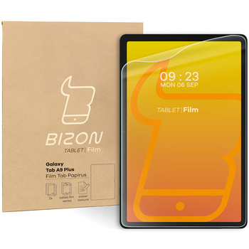 Etui Bizon Case Tab Clear Matt do Samsung Galaxy Tab A9, granatowe   5904665345719
